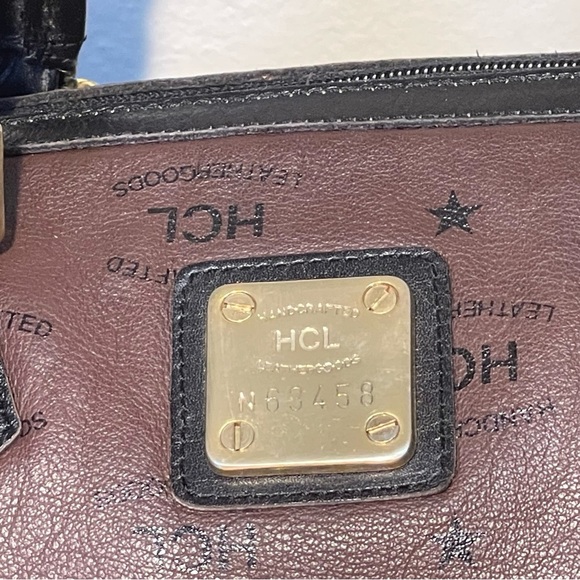 HCL Vintage W Germany Genuine Leather Satchel Bag - Picture 9 of 13